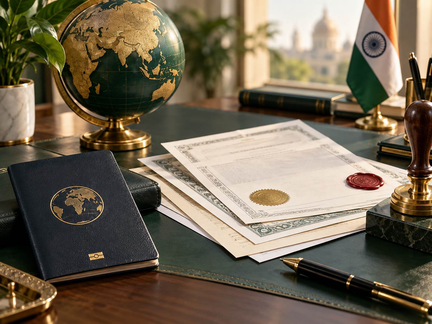 Professional document legalization and apostille desk